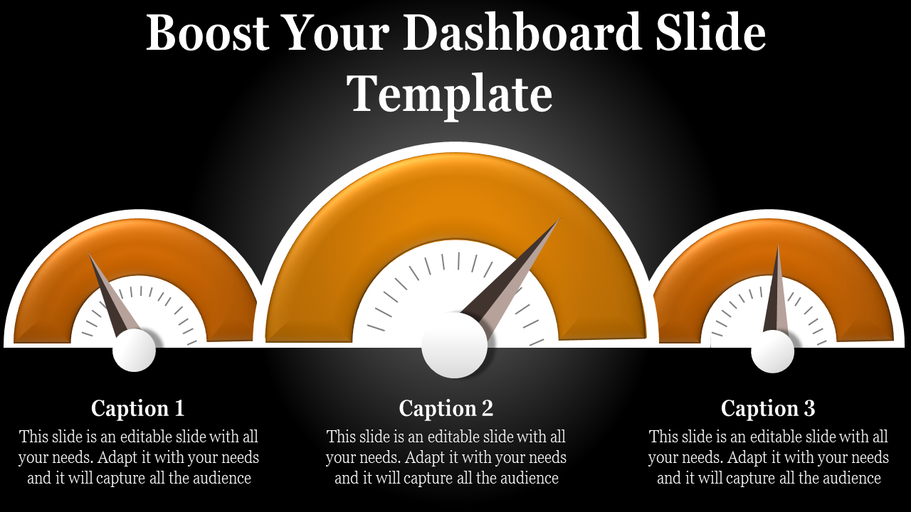 dashboard slide template-Boost Your Dashboard Slide Template-orange